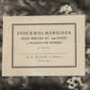 Ferdinan Boberg, Stockholmsbilder, ca 200 st planscher