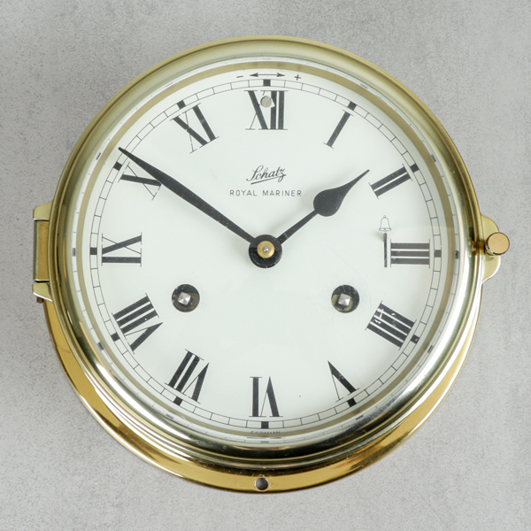 Skeppsur, Schatz Royal Mariner, mässing, Tyskland