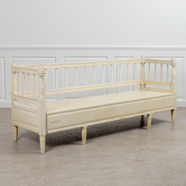 Soffa, sengustaviansk, omkring år 1800