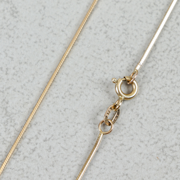 Halskedja, Guld 9k, 3.1g