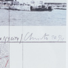 Christo & Jeanne-Claude, Two lower Manhattan wrapped buildings, project for New York", färgoffset, signerad i trycket