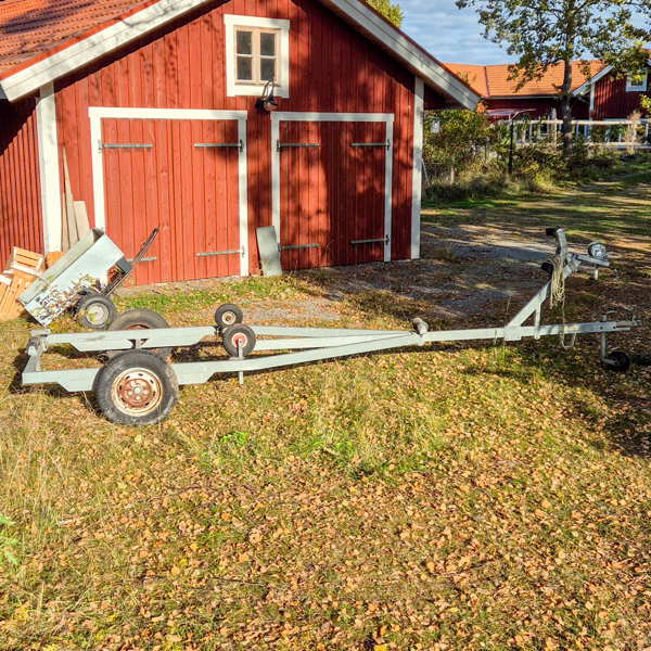Båttrailer, BUV 1100, 30km/h