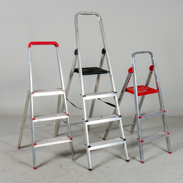 Trappstegar, 3st, aluminium