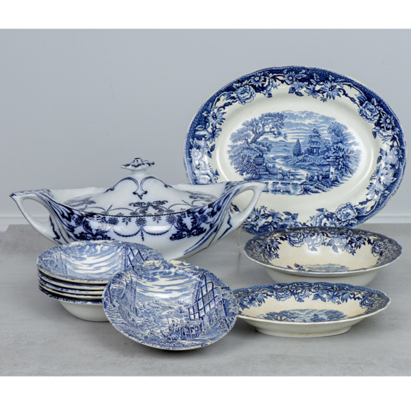 Engelskt porslin, Ridgway of Staffordshire & Wedgwood, T. Till and sons