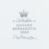Sigvard Bernadotte, Tallrikar, 12+12+12 st, "Marianne Royal Blue", Christineholm
