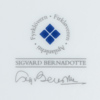Sigvard Bernadotte, servisdelar, 15 delar "Marianne Royal Blue", Christineholm