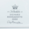 Sigvard Bernadotte, servisdelar, 15 delar "Marianne Royal Blue", Christineholm