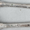 Matskedar, 2 st, silver, Stephan Westerstråhle, (1789-1812), Stockholm, år 1792