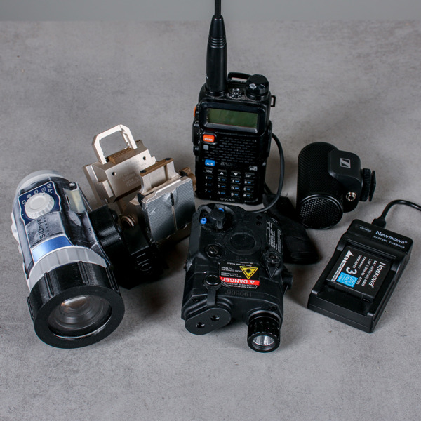 Mörkersikte Sionyx Aurora Sport, Jaktradio, batterier, mm