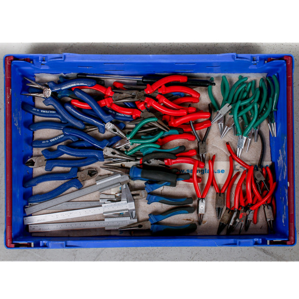 Verktyg, Parti tänger och skjutmått