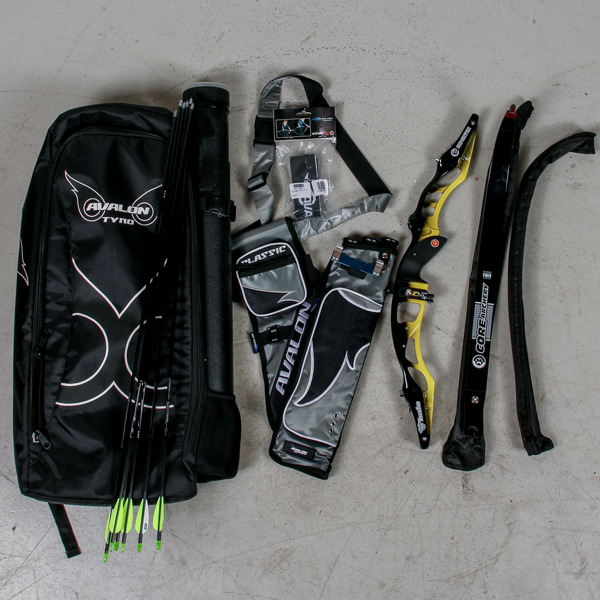 Pilbåge, Kinetic Halo 25, lemmar, väskor, pilar