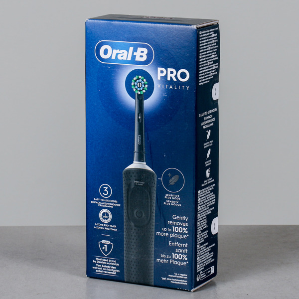 Eltandborste, Oral-B Pro Vitality, svart