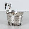 Petter Wikström, gräddkanna, silver, Hudiksvall, (1802-1822/1826), empire, år 1826