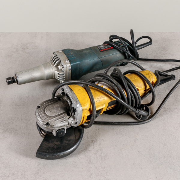 Vinkelslip, DeWalt, slipmaskinen Euroboor
