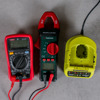 Instrument, Multimeter och klampmeter, laddare