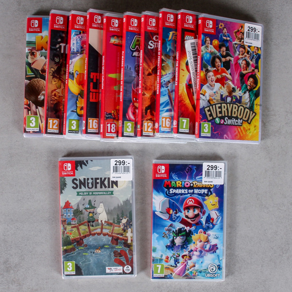 Spel, Nintendo Switch, 12st