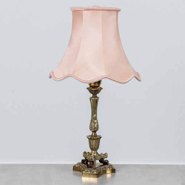 Bordslampa, empirestil, modell 4790, mässing, 1900-talets mitt