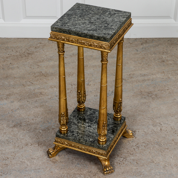 Piedestal, empirestil, 1900-tal