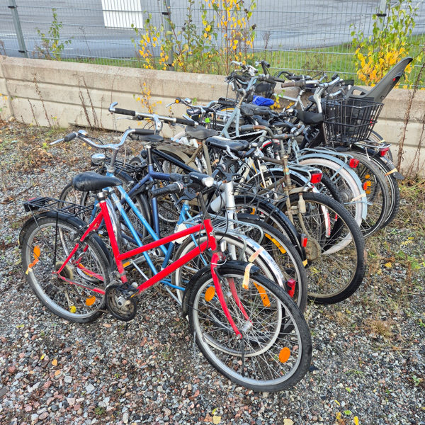 Reservdelscyklar, 14st