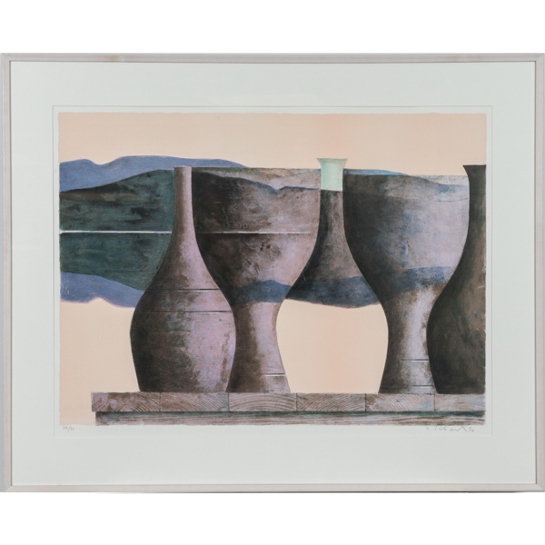 Philip von Schantz, "Förvandling", litografi, signerad och numrerad