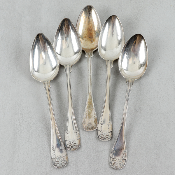 Skedar, 5st, silver 226g