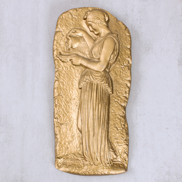 Väggrelief, gjutjärn