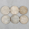 Mynt, Sverige, 6st 5kr, silver
