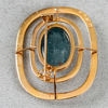 Brosch, Guld 18k, 15.5g, K. Torndahl, år 1953