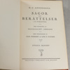 Böcker, H C Andersen, 5 band "HC Andersens Eventyr" (danska) samt 5 band "Sagor & Berättelser" (svenska)