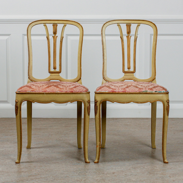 Axel Einar Hjorth, stolar, "Du Barry", ett par, Nordiska Kompaniet, 1931