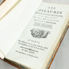 Bokgömmor, böcker daterad 1723 och 1785, franska band
