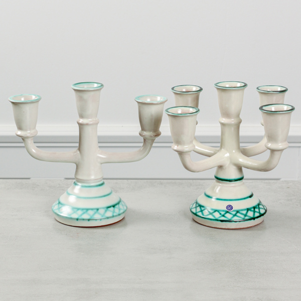 Kandelabrar, 2 st, Upsala Ekeby