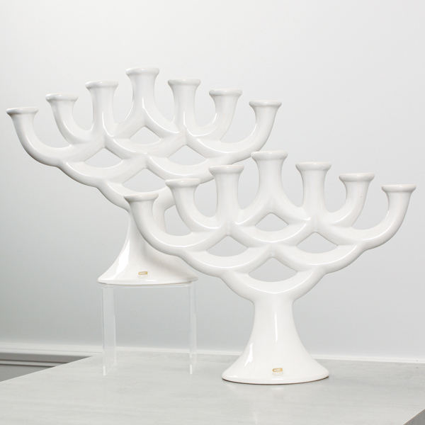 Kandelabrar, 2 st, Åke & Leslie Grunditz, Guldkroken