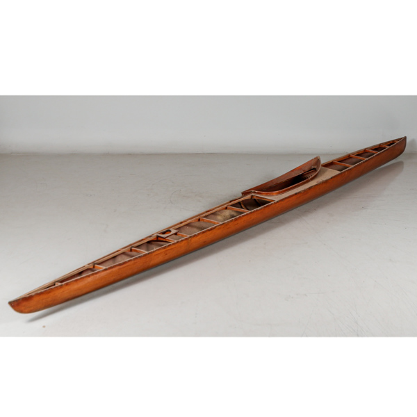 Kajak, Max Andersson, 1950-tal, mahogny