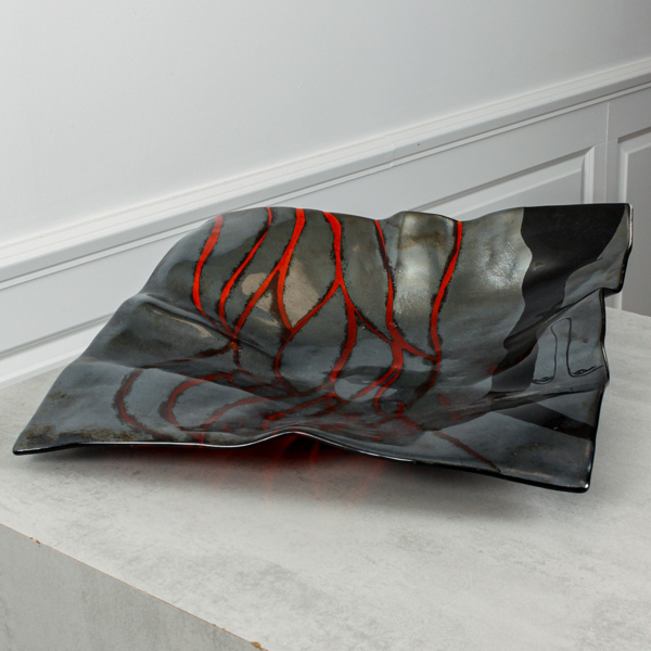 Konstglas, fat, Mari Zidén