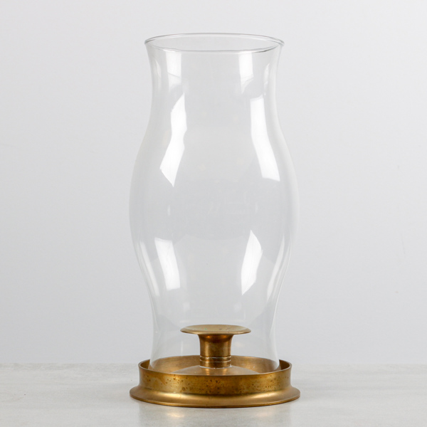 Stormlykta, glas och mässing