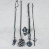 Smycken, 5 delar, silver