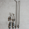 Smycken, 5 delar, silver