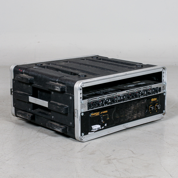 Behringer cx2300, delningsfilter, Tapco J-1400 amplifier