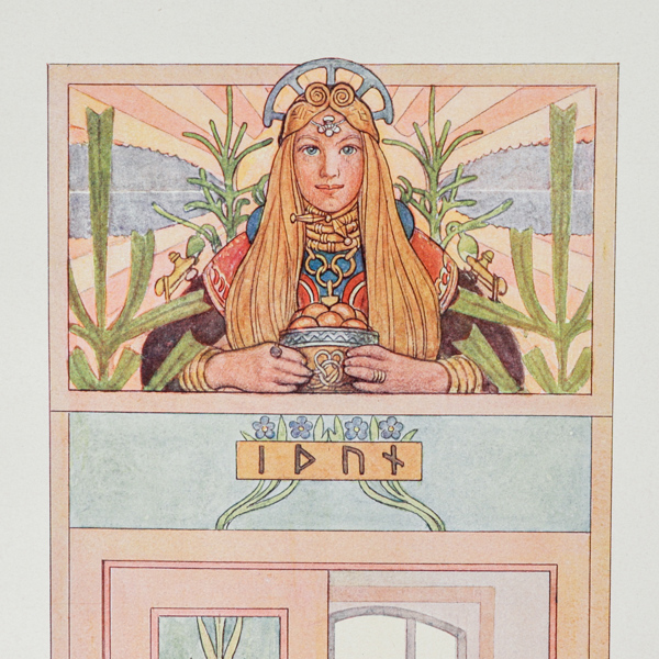 Bok, "Svenska kvinnan genom seklen", Carl Larsson, efter, Stockholm, år 1909