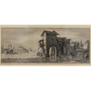 Jacques Callot, efter, kopparstick, 2 st, senare avdrag, 1800-tal