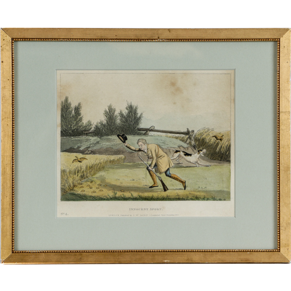 I.W Laird, "Innocent sport", No 4, London, 1836