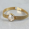 Damarmbandsur, Omega, Boett samt armband i 18k guld, 28.1g