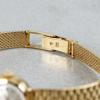 Damarmbandsur, Omega, Boett samt armband i 18k guld, 28.1g
