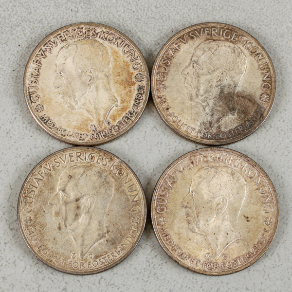 Mynt, 5st 5kr, Sverige, år 1935