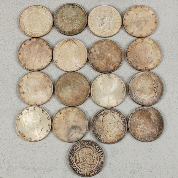 Jubileumsmynt, 16st 2kr, Sverige