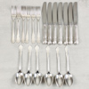 Bestick, 19 delar, silver