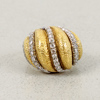 Diamantring, Guld 18k, 25.2g, 46 diamanter