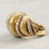 Diamantring, Guld 18k, 25.2g, 46 diamanter