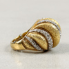 Diamantring, Guld 18k, 25.2g, 46 diamanter
